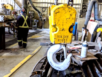 Lifting device inspection